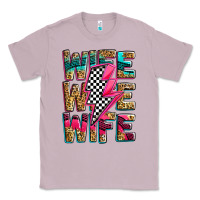 Lilac race wife wife wife lightningbolt Classic Tee - Zillion Design Studio