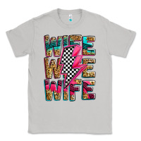 Moon Dust race wife wife wife lightningbolt Classic Tee - Zillion Design Studio