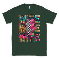 Sports Green race wife wife wife lightningbolt Classic Tee - Zillion Design Studio
