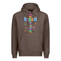 Coffee he is risen cross Premium Hoodie - MaliasSmallBusiness