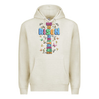 Oatmeal Heather he is risen cross Premium Hoodie - MaliasSmallBusiness