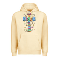 Pina Colada he is risen cross Premium Hoodie - MaliasSmallBusiness