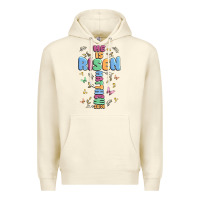 Sandshell he is risen cross Premium Hoodie - MaliasSmallBusiness