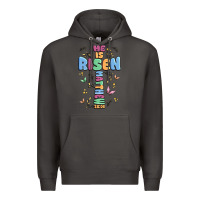 Smoke he is risen cross Premium Hoodie - MaliasSmallBusiness
