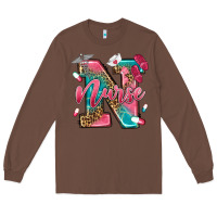 Chestnut western nurse Long Sleeve Tee - texasbilliewilder