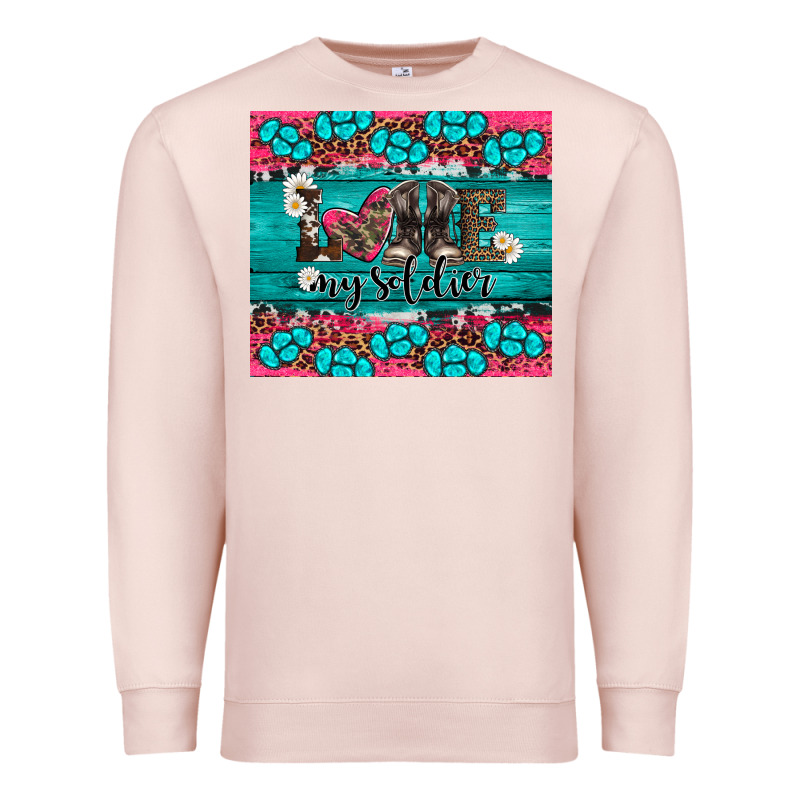 Armed Forces Day Love My Soldier Premium Sweatshirt by Artiststas | Teevron
