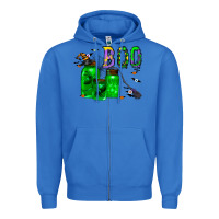True Royal boo drink Zipper Hoodie - CowhideDigitalArt