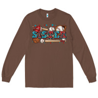Chestnut sister baseball Long Sleeve Tee - Zillion Design Studio