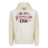 Oatmeal Heather in my girl mom era Premium Hoodie - MaliasSmallBusiness