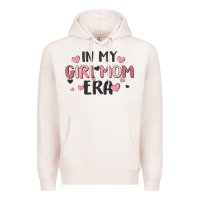 Pale Pink in my girl mom era Premium Hoodie - MaliasSmallBusiness