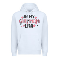 White in my girl mom era Premium Hoodie - MaliasSmallBusiness