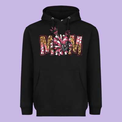 Cheer Mom Heavyweight Hoodie Designed By Jasminsmagicworld