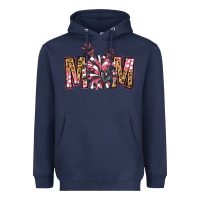 Navy cheer mom Heavyweight Hoodie - Jasminsmagicworld