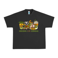 Pigment Black Obsessive cow disorder coffee cups Urban Heavy Tee - texasbilliewilder