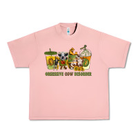Salmon Obsessive cow disorder coffee cups Urban Heavy Tee - texasbilliewilder