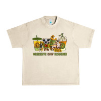 Sandshell Obsessive cow disorder coffee cups Urban Heavy Tee - texasbilliewilder