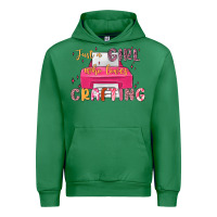 Emerald just a girl who loves crafting Urban Hoodie - MaliasSmallBusiness
