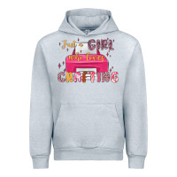 Heather Grey just a girl who loves crafting Urban Hoodie - MaliasSmallBusiness