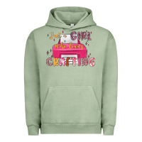 Pigment Oil Green just a girl who loves crafting Urban Hoodie - MaliasSmallBusiness