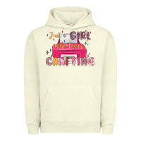 Pigment Pistachio just a girl who loves crafting Urban Hoodie - MaliasSmallBusiness