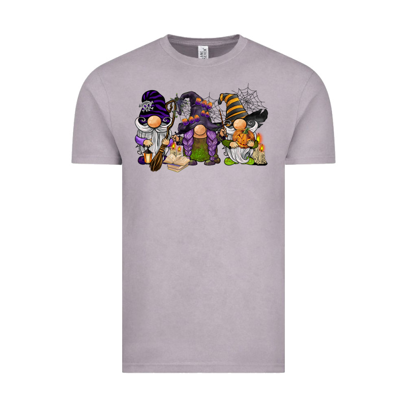 Halloween Gnomies Vintage Tee by BarkalooDesign | Teevron