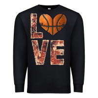 Black basketball love Premium Sweatshirt - JahusDesignShop