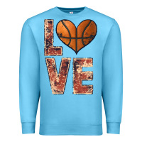 Ocean Blue basketball love Premium Sweatshirt - JahusDesignShop