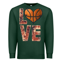 Sports Green basketball love Premium Sweatshirt - JahusDesignShop