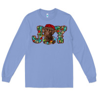 Colony Blue labrador retriever christmas joy Long Sleeve Tee - RanaPortraitStore