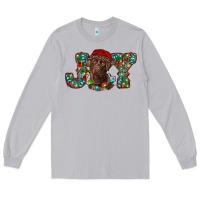 Moon Dust labrador retriever christmas joy Long Sleeve Tee - RanaPortraitStore
