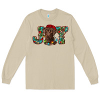 Mushroom labrador retriever christmas joy Long Sleeve Tee - RanaPortraitStore
