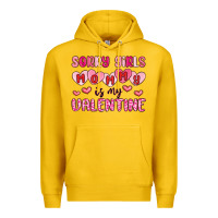 Lemon sorry girls mommy is my valentine Premium Hoodie - MaliasSmallBusiness