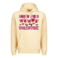 Pina Colada sorry girls mommy is my valentine Premium Hoodie - MaliasSmallBusiness