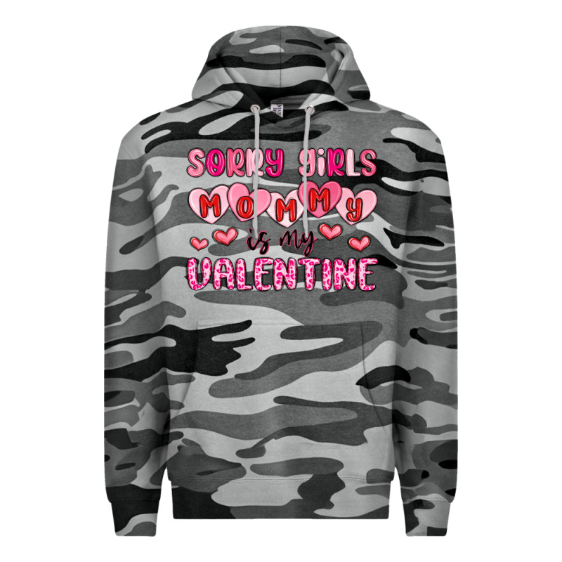 Sorry Girls Mommy Is My Valentine Premium Hoodie by MaliasSmallBusiness | Teevron