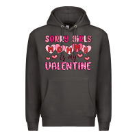 Smoke sorry girls mommy is my valentine Premium Hoodie - MaliasSmallBusiness