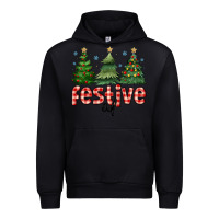 Black festive af Urban Hoodie - MaliasSmallBusiness