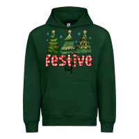 Forest Green festive af Urban Hoodie - MaliasSmallBusiness