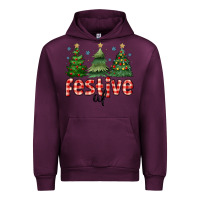 Mauve Wine festive af Urban Hoodie - MaliasSmallBusiness