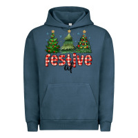 Pigment Midnight Navy festive af Urban Hoodie - MaliasSmallBusiness