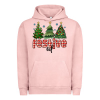 Pigment Salmon festive af Urban Hoodie - MaliasSmallBusiness