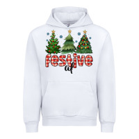 White festive af Urban Hoodie - MaliasSmallBusiness