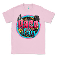 Bubblegum Pink race day Classic Tee - Zillion Design Studio