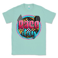 Seafoam race day Classic Tee - Zillion Design Studio