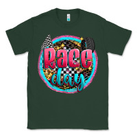 Sports Green race day Classic Tee - Zillion Design Studio
