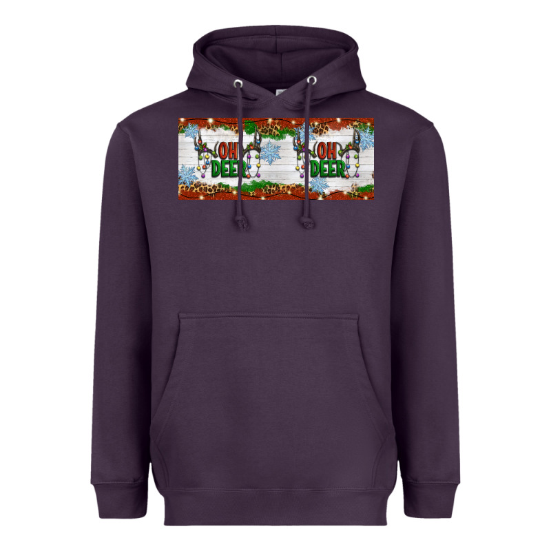Oh Deer Christmas Heavyweight Hoodie by Artiststas | Teevron