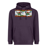 Plum oh deer christmas Heavyweight Hoodie - Artiststas