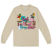 Mushroom best teacher ever Long Sleeve Tee - AdoDesignShop