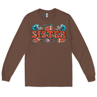 Chestnut sister American football Long Sleeve Tee - Zillion Design Studio