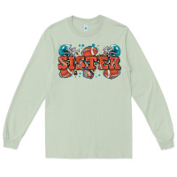 Matcha sister American football Long Sleeve Tee - Zillion Design Studio
