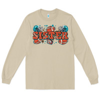 Mushroom sister American football Long Sleeve Tee - Zillion Design Studio